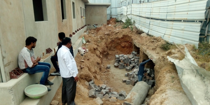 High Rise Construction in Water-Body in Puppulguda Village, Gandipet Mandal