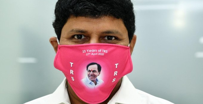 Letter to CM, Telangana: Recall Face Masks With Picture of Chief Minister