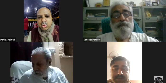 Raghu Thakur, Pankaj Pushkar and Sandeep Pandey in Conversation
