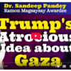 Trump’s atrocious idea about Gaza | Prof. Sandeep Pandey