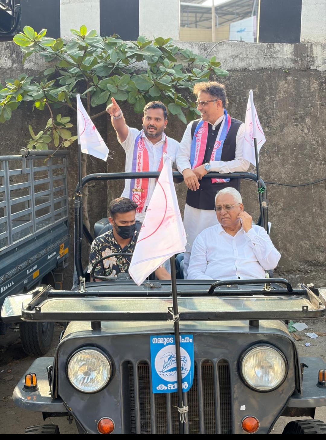 SP(I) Leaders Hold Roadshows and Public Meetings in Tirur to Support Party Candidate